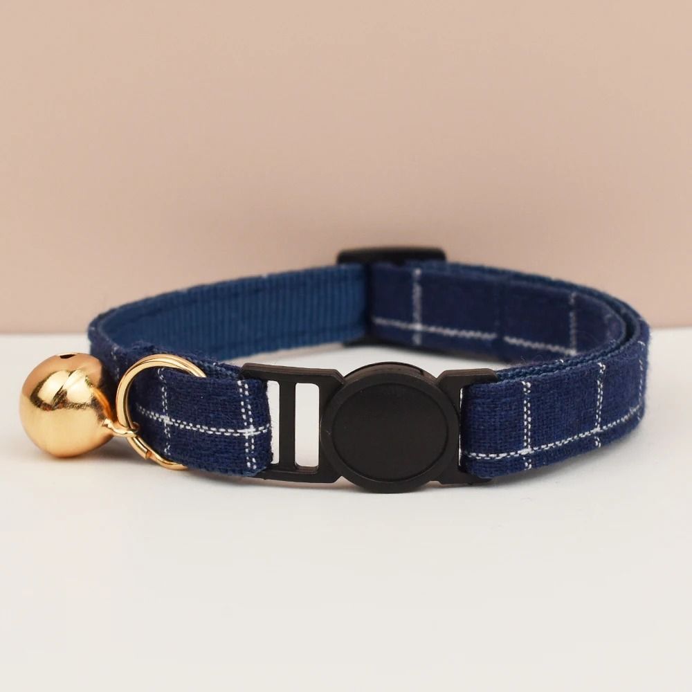 Adjustable Bowknot Cat Collar Safety Breakaway Comfortable Stylish Collar For Cats 7