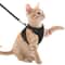 Adjustable Reflective Cat Harness And Leash Set Escape Proof Mesh Vest For Small Pets 1
