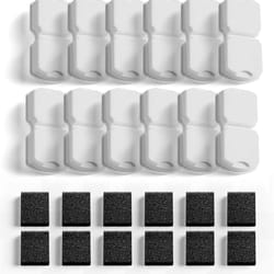 hooise 74oz cat water fountain replacement filters and sponges for cleaner pet water