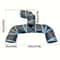 Extended Black Three Way Cat Tunnel Toy Collapsible Pet Passage For Indoor Play 3