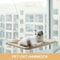 Hanging Cat Hammock Window Seat Bed With Climbing Frame For Sunny Indoor Lounging 9