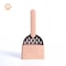 Long Handle Cat Litter Scoop Set With Base Durable ABS Poop Cleaning Tool 3