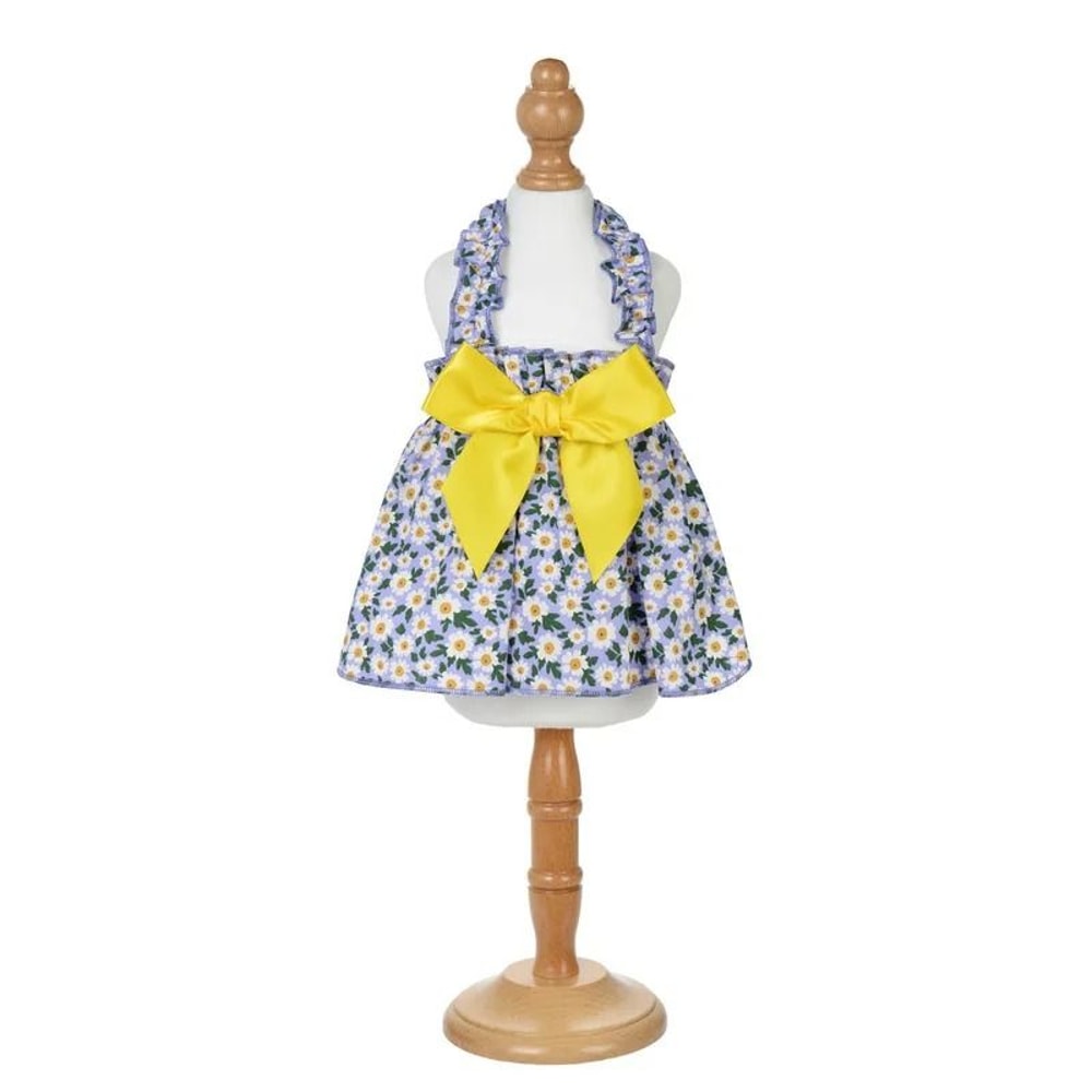 Romantic Floral Pet Summer Dress For Dogs Cats Birthday Wedding Party Outfit 5