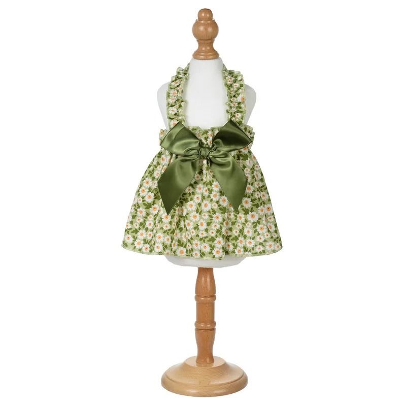 Romantic Floral Pet Summer Dress For Dogs Cats Birthday Wedding Party Outfit 1
