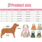 Romantic Floral Pet Summer Dress For Dogs Cats Birthday Wedding Party Outfit 9