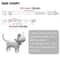 Personalized Breakaway Cat Collar Adjustable Nylon ID Necklace For Kittens Puppies Small Dogs 10