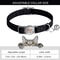 Personalized Leather Breakaway Cat Collar With Engraved Name Bell For Anti Lost Safety 2