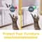 Transparent Cat Scratch Furniture Protector Tape Self Adhesive Couch Sofa Guard Roll 8