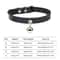 Colorful Adjustable Cat Collar With Bell Leather Style Necklace For Kittens Small Pets 1