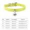 Colorful Adjustable Cat Collar With Bell Leather Style Necklace For Kittens Small Pets 13
