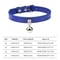 Colorful Adjustable Cat Collar With Bell Leather Style Necklace For Kittens Small Pets 16