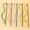 Long Handle Cat Tassel Teaser Stick With Bell Rope Toy For Indoor Play 0