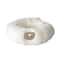 Plush Donut Cat Tunnel Bed Round Washable Peekaboo Cave With Hanging Balls 7