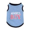Summer Cotton Sphynx Cat T Shirt Vest Princess Print For Small Cats Puppies 9