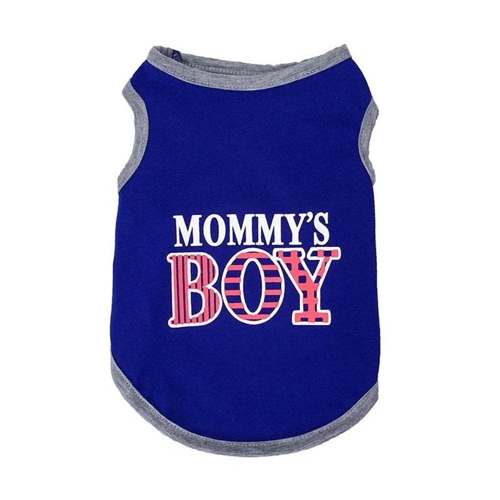 Summer Cotton Sphynx Cat T Shirt Vest Princess Print For Small Cats Puppies 1