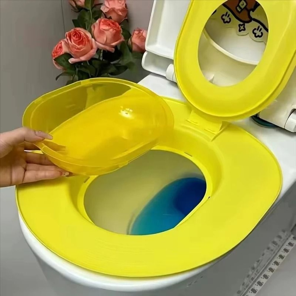 Reusable Cat Toilet Training Kit With Litter Mat For Cleaner Odor Free Pet Bathroom Routine 6