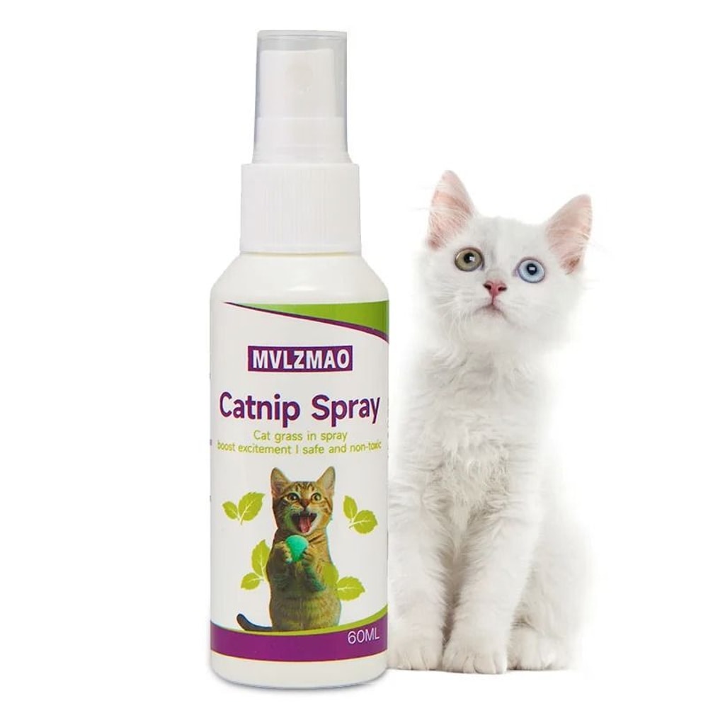 Catnip Spray For Cats Scratching Training Mist For Toys Furniture Beds And Kitten Play 0