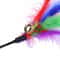 Five Piece Cat Feather Wand Toy Set With Bell For Interactive Kitten Exercise Play 14