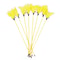 Five Piece Cat Feather Wand Toy Set With Bell For Interactive Kitten Exercise Play 3