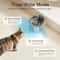 Wireless Stainless Steel Cat Water Fountain With Sensor Rechargeable 3L Pet Drinking Dispenser Bowl 9