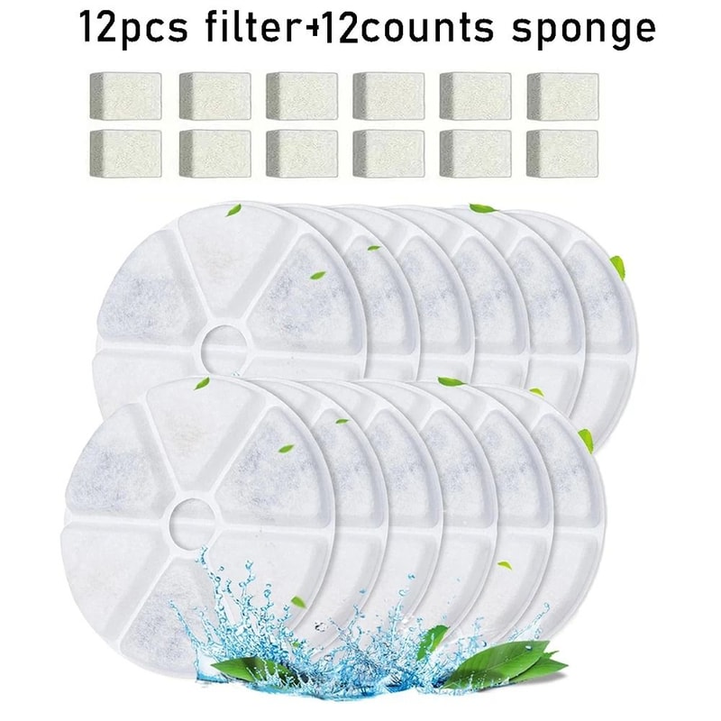 Cat Water Fountain Replacement Filter For Automatic Pet Dispenser Cleaner Fresher Drinking Water Fl 2
