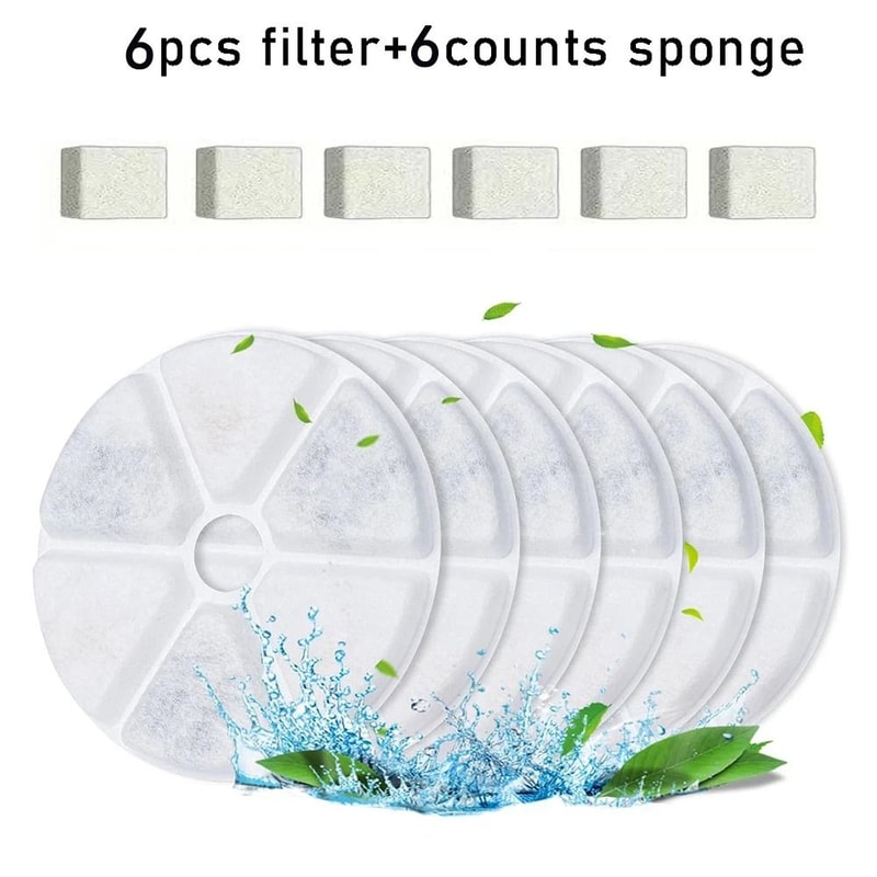 Cat Water Fountain Replacement Filter For Automatic Pet Dispenser Cleaner Fresher Drinking Water Fl 1