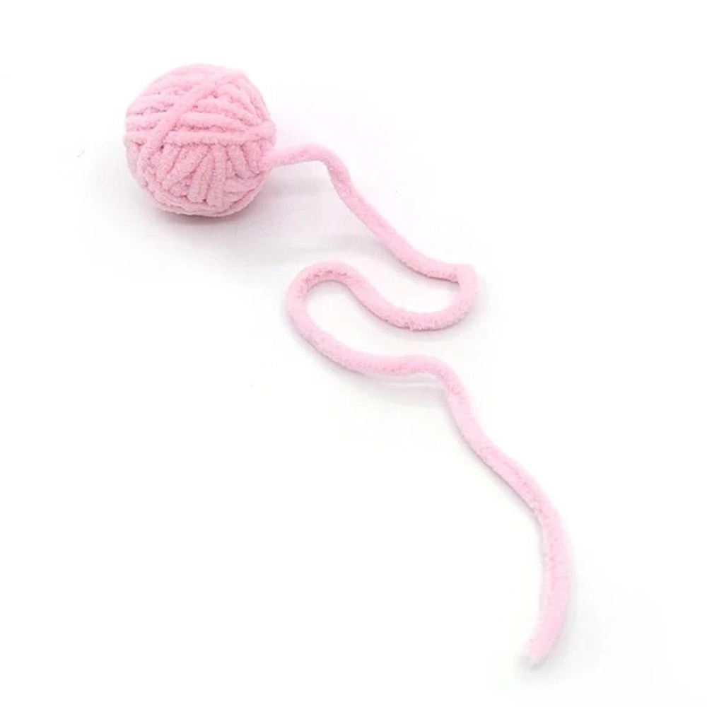 Colorful Wool Cat Toy Balls For Interactive Chewing Chasing Teasing And Self Play 6