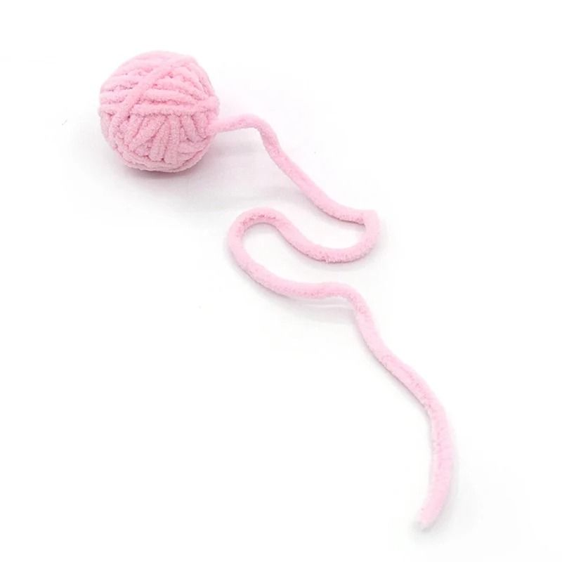 Colorful Wool Cat Toy Balls For Interactive Chewing Chasing Teasing And Self Play 6