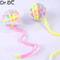 Colorful Wool Cat Toy Balls For Interactive Chewing Chasing Teasing And Self Play 9