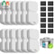 Cat Water Fountain Filter Set With Carbon And Foam Screens For Stainless Steel Pet Dispensers 0