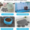 Waterproof Paw Print Cat Litter Mat Non Slip PVC Pad For Cleaner Pet Floors 7