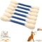 Six Piece Felt Cotton Swab Cat Chew Toy Set For Dental Teething Interactive Play Kittens 6