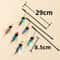 Bite Resistant Butterfly Feather Cat Teaser Stick With Bell For Interactive Indoor Kitten Play 6