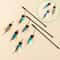 Bite Resistant Butterfly Feather Cat Teaser Stick With Bell For Interactive Indoor Kitten Play 0