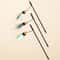 Bite Resistant Butterfly Feather Cat Teaser Stick With Bell For Interactive Indoor Kitten Play 5