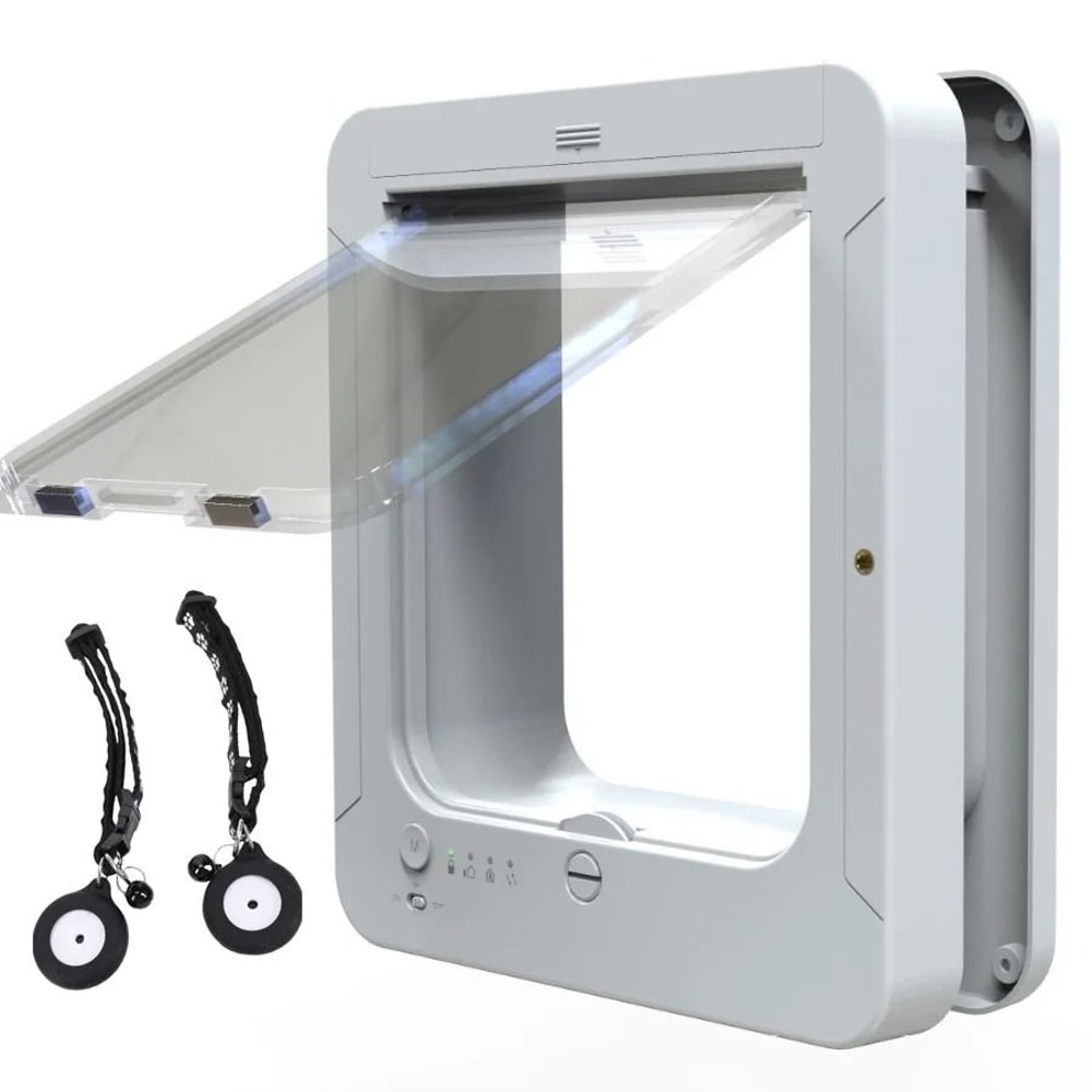 Automatic Smart Cat Door With Microchip Sensor Direction Control For Dogs And Cats 2