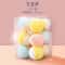 Ten Piece Colorful Plush Pom Pom Cat Toy Balls For Chewing Chasing And Interactive Play 6