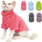 Warm Turtleneck Cat Sweater Coat Soft Fluff Pullover For Hairless Cats And Small Dogs 0