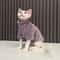 Warm Turtleneck Cat Sweater Coat Soft Fluff Pullover For Hairless Cats And Small Dogs 4