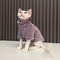 Warm Turtleneck Cat Sweater Coat Soft Fluff Pullover For Hairless Cats And Small Dogs 4