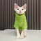 Warm Turtleneck Cat Sweater Coat Soft Fluff Pullover For Hairless Cats And Small Dogs 3