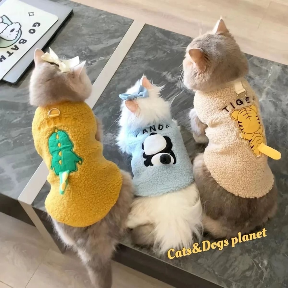 Soft Cozy Cat Sweater Pullover Winter Warm Clothes For Sphynx Cats And Small Dogs Comfort 4