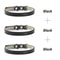 Three Piece Soft PU Leather Cat Collar Set Solid Color Adjustable For Kittens Puppies Chihuahuas 1