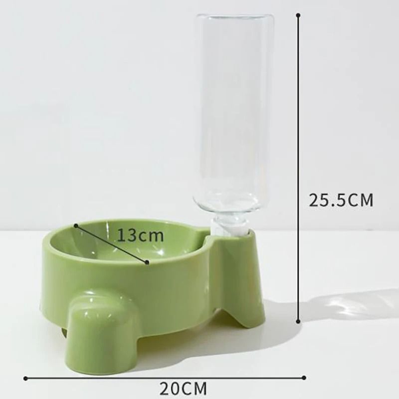 Automatic Pet Water Bottle Dispenser Bowl For Cats Puppies Single Bowl Daily Drinking Hydration Sta 4
