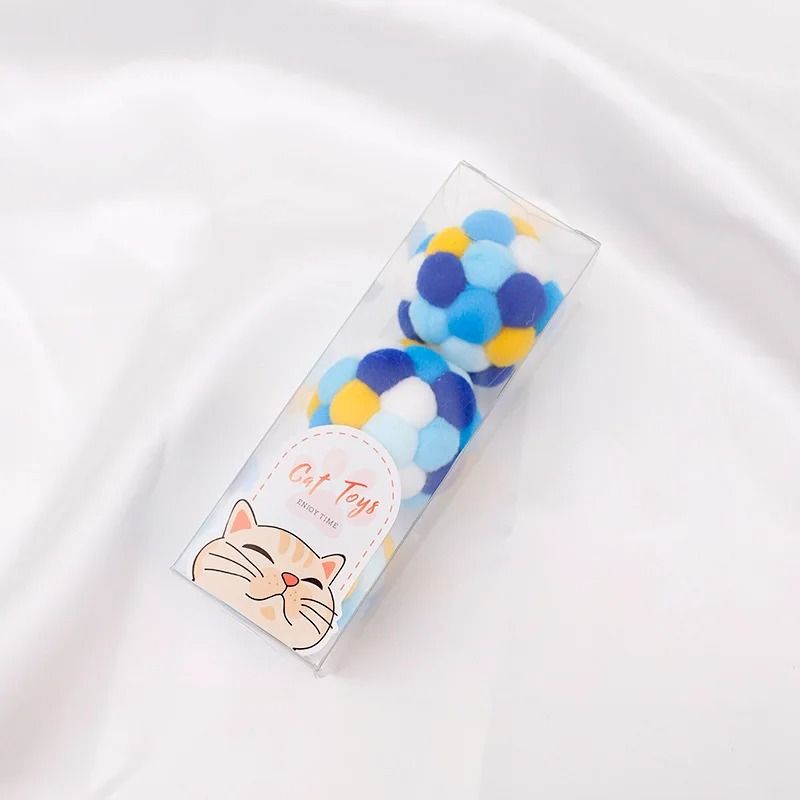 Rainbow Plush Cat Toy Ball With Bell Catnip For Interactive Chewing Chasing And Quiet Play 1