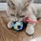 Rainbow Plush Cat Toy Ball With Bell Catnip For Interactive Chewing Chasing And Quiet Play 6