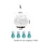 Cat Grooming Muzzle Space Hood With Silicone Paw Shoes Anti Bite Licking Protection Set 2