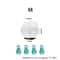 Cat Grooming Muzzle Space Hood With Silicone Paw Shoes Anti Bite Licking Protection Set 1