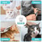 Cat Grooming Muzzle Space Hood With Silicone Paw Shoes Anti Bite Licking Protection Set 5
