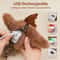 USB Rechargeable Flapping Bird Cat Toy With Catnip Chirping Sound For Interactive Kitten Play 9